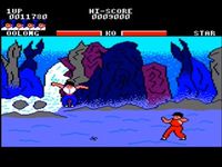 une photo d'Ã©cran de Yie Ar Kung Fu sur Amstrad CPC